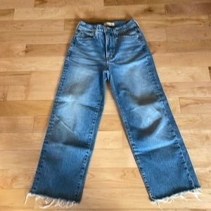 Madewell Blue Flare & Wide Leg Jeans